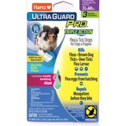 Hartz UltraGuard Pro Flea And Tick Treatment Drops For Dogs And Puppies - 3ct 12 Hartz UltraGuard Pro Flea And Tick Treatment Drops For Dogs And Puppies - 3ct -PawHut Store GUEST 01ff7201 2499 4546 85d4 2dd5835860a7
