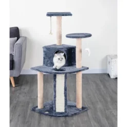Go Pet Club Kitten Cat Tree Condo With Scratching Board - 47" 8 Go Pet Club Kitten Cat Tree Condo With Scratching Board - 47" -PawHut Store GUEST 037eee17 7ab7 4aff a755 cc910268d34f