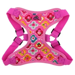 Doggie Design Wrap And Snap Choke Free Dog Harness - Maui Pink
