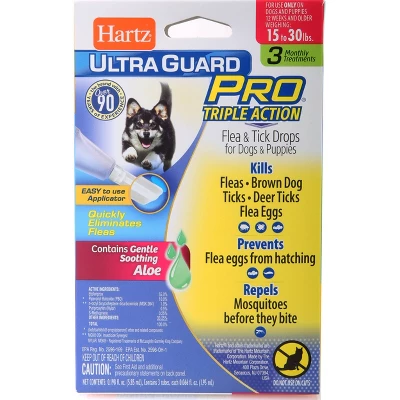 Hartz UltraGuard Pro Flea And Tick Treatment Drops For Dogs And Puppies - 3ct 5 Hartz UltraGuard Pro Flea And Tick Treatment Drops For Dogs And Puppies - 3ct - Image 5