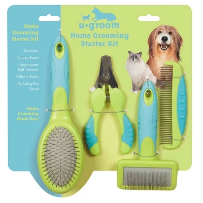 U-Groom HoMaster Equipment Groomer 4 Piece Starter Kit 1 U-Groom HoMaster Equipment Groomer 4 Piece Starter Kit