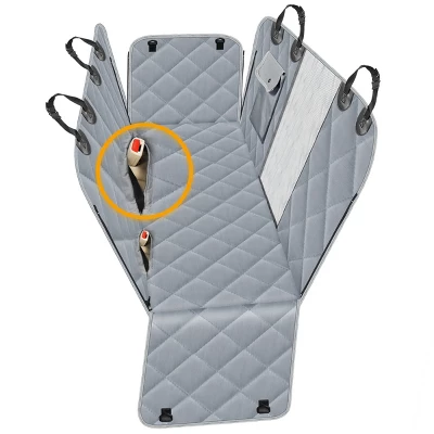 PAWBEE Dog Car Seat Covers - Nonslip Scratchproof Dog Car Seat Cover For Pets - Waterproof Pet Hammock With Front Mesh Window For Car, SUV, Truck 2 PAWBEE Dog Car Seat Covers - Nonslip Scratchproof Dog Car Seat Cover For Pets - Waterproof Pet Hammock With Front Mesh Window For Car, SUV, Truck - Image 2