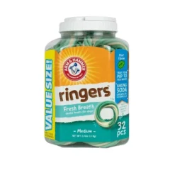Arm & Hammer Ringers Dental Dog Treats - 32ct