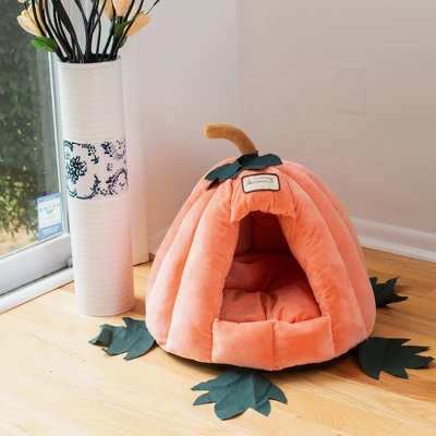 Armarkat Cat Bed C85CCS PumpkIn Shape 1 Armarkat Cat Bed C85CCS PumpkIn Shape