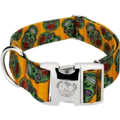 Country Brook Petz 1 1/2 Inch Premium Sugar Skulls Dog Collar 7 Country Brook Petz 1 1/2 Inch Premium Sugar Skulls Dog Collar -PawHut Store GUEST 085ce794 5750 4269 8b0f 688e7f024858