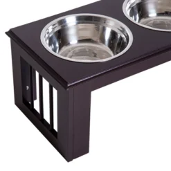 PawHut Durable Wooden Dog Feeding Station With 2 Included Dog Food Bowls And A Non-Slip Base 8 PawHut Durable Wooden Dog Feeding Station With 2 Included Dog Food Bowls And A Non-Slip Base -PawHut Store GUEST 088ce061 e34e 4c9d 9ac4 2ecf721e15b9