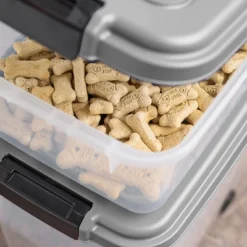 IRIS USA 3-Piece Airtight Food Storage Container Combo With Scoop -PawHut Store GUEST 08b47d94 bbe2 482a bb99 eb6ff3430e91