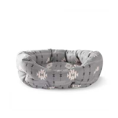PetShop By Fringe Studio Geometric Round Cuddler Dog Bed - Gray 9 PetShop By Fringe Studio Geometric Round Cuddler Dog Bed - Gray - Image 9