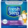Fresh Step Multi-Cat Scented Litter With The Power Of Febreze Clumping Cat Litter