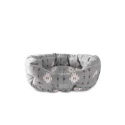 PetShop By Fringe Studio Geometric Round Cuddler Dog Bed - Gray 16 PetShop By Fringe Studio Geometric Round Cuddler Dog Bed - Gray -PawHut Store GUEST 0a250005 465c 4a66 96b2 d1d6a5e90d8d