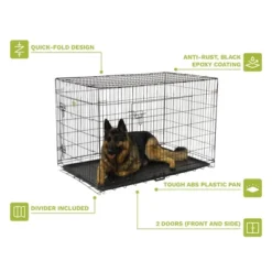Go Pet Club 2 Door Foldable Metal Dog Crate 19" To 54" Long MLD-19 -PawHut Store GUEST 0aa6abff b56d 48e4 964d 9343637c3b59