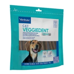 Virbac C.E.T. Veggiedent Fr3sh Medium 30 Count