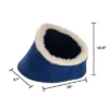 Pet Adobe 18" Water-Resistant Cat Cave Pet Bed – Blue