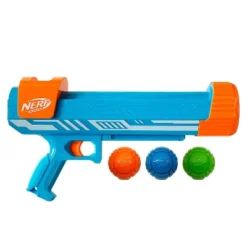 NERF 18" Blaster With 2.5" TPR Sonic Ball Dog Toy - 3pk