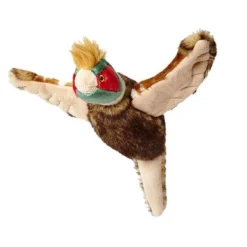 Fluff & Tuff Ike The Pheasant Dog Toy - 12"