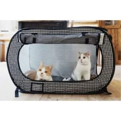 Necoichi Portable Stress Free Cat Cage -PawHut Store GUEST 137d9e32 6eb3 4cd4 982a 64035ae54364