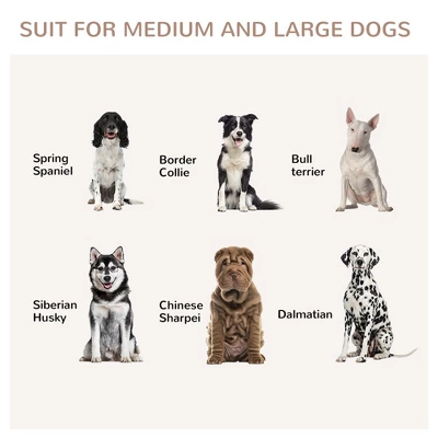 PawHut Dog Crate Furniture With Storage Space, Dog Kennel With Lockable Door, Pet Cage For Large Medium Dogs, 47" X 23.5" X 35" 4 PawHut Dog Crate Furniture With Storage Space, Dog Kennel With Lockable Door, Pet Cage For Large Medium Dogs, 47" X 23.5" X 35" - Image 4