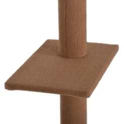 PawHut Floor To Ceiling Cat Tree Cat Climbing Tower With Sisal-Covered Scratching Posts Natural Cat Tree Activity Center For Kittens -PawHut Store GUEST 15a18f53 a9d3 4981 9f7d 2766836e77b0