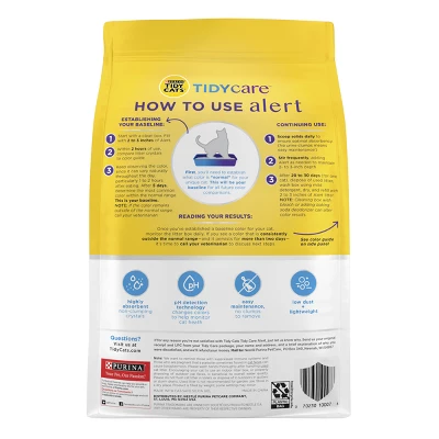 Tidy Cats Care Alert Cat Litter - 8lbs 2 Tidy Cats Care Alert Cat Litter - 8lbs - Image 2