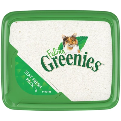 Greenies Tempting Tuna Flavor Dental Cat Treats 5 Greenies Tempting Tuna Flavor Dental Cat Treats - Image 5