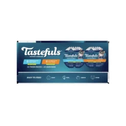 Blue Buffalo Tastefuls Savory Singles Adult Cuts In Gravy Wet Cat Food Variety Pack With Chicken And Turkey Entrée - 12ct/31.2oz -PawHut Store GUEST 17bf4a6b 31e3 435e 9935 842a300177af