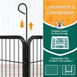 Yaheetech 8-Panel Metal Dog Playpen Fence For Outdoor Indoor -PawHut Store GUEST 18870d5e d3f7 4ece 8e7e 8f2136c26b49