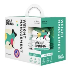 Wolf Spring Weight Management Wet Dog Food Topper Supplement With Coconut Water 13 Wolf Spring Weight Management Wet Dog Food Topper Supplement With Coconut Water -PawHut Store GUEST 19ef1053 1c1a 49ca 9a29 2b4974035898