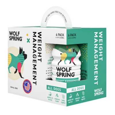 Wolf Spring Weight Management Wet Dog Food Topper Supplement With Coconut Water 7 Wolf Spring Weight Management Wet Dog Food Topper Supplement With Coconut Water - Image 7