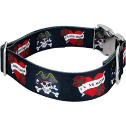 Country Brook Petz 1 1/2 Inch Premium I Love Mom Dog Collar -PawHut Store GUEST 1bbd4c98 4ec7 467f b32f 03d469e82181