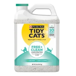Purina Tidy Cats Free & Clean Unscented Multi-Cat Clumping Litter -PawHut Store GUEST 1c38df57 74a8 4405 9d24 b0c5a039c311