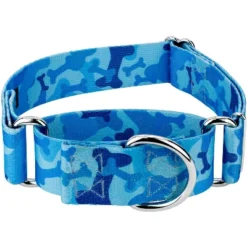 Country Brook Petz 1 1/2 Inch Blue Bone Camo Martingale Dog Collar 13 Country Brook Petz 1 1/2 Inch Blue Bone Camo Martingale Dog Collar -PawHut Store GUEST 1c55fbf9 439e 4e3d 811a 9aad1617a4f5