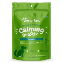 Zesty Paws Hemp Elements Behavior Calming OraStix For Dogs - Peppermint Flavor -PawHut Store GUEST 1d22038d 6d36 4a38 86f3 ef2995f1aa97