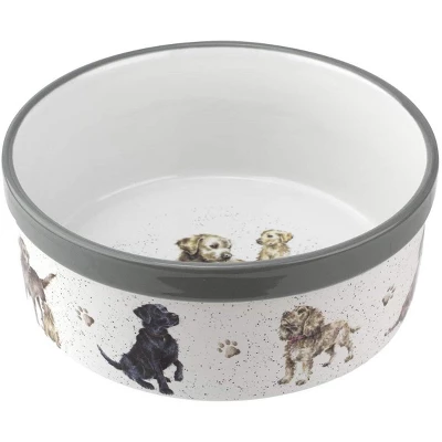 Royal Worcester Wrendale Designs 8 Inch Pet Bowl (Assorted Dogs) - 8 Inch 1 Royal Worcester Wrendale Designs 8 Inch Pet Bowl (Assorted Dogs) - 8 Inch