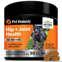 Pet Honesty Hip & Joint Health Max Strength Supplement Soft Chews For Dogs, 90 Ct 16 Pet Honesty Hip & Joint Health Max Strength Supplement Soft Chews For Dogs, 90 Ct -PawHut Store GUEST 205c745b 6d94 4440 a39b 1e05fd55cc23