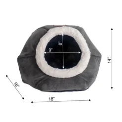Armarkat Cat Bed C80CSH/MB Gray Velvet 14 Armarkat Cat Bed C80CSH/MB Gray Velvet -PawHut Store GUEST 20ae5ab6 d34e 410f 8a76 8c3abdb1a82b