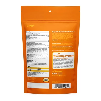 Zesty Paws Chew No Poo Dog Supplement With Chicken Flavor - 60ct 1 Zesty Paws Chew No Poo Dog Supplement With Chicken Flavor - 60ct