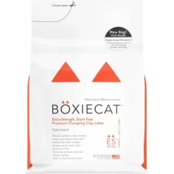 Boxiecat Extra Strength Scent-Free Premium Clumping Litter - 28lbs -PawHut Store GUEST 21e0d682 a19c 4b8a 86f6 a1e4ca3eb954