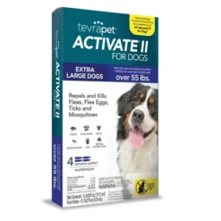 Tevra Pet Activate II Flea And Tick Treatment For Dogs - 4 Doses -PawHut Store GUEST 22134896 5edf 404a b9e5 19911c0bf3a4