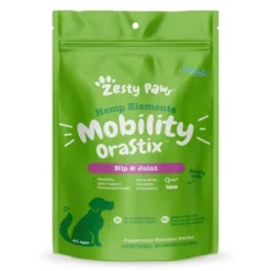 Zesty Paws Hemp Elements Hip & Joints Mobility OraStix For Dogs - Peppermint Flavor -PawHut Store GUEST 221dac2c 2a79 414e 9f62 9681759909da