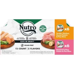 Nutro Grain Free Cuts In Gravy Adult Wet Dog Food - 3.5oz/12ct -PawHut Store GUEST 2238c46d 6a2b 4cad aa47 e7f0defbdbc5