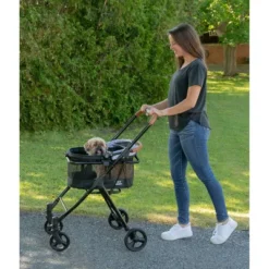 Pet Gear View 360 Dog Stroller Travel System - Pearl - S/M -PawHut Store GUEST 223c1df4 c5b9 43b1 8e6d 2160d432d715