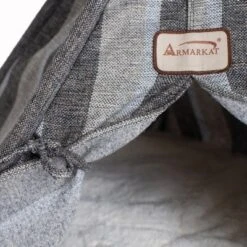 Armarkat Cat Bed C56HBS/SH, Tent Style Pet Bed With Striped Pattern -PawHut Store GUEST 22b80e83 3030 48fb a486 8fcf7a974665