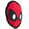 Buckle-Down Dog Toy Ballistic Squeaker - Marvel Comics Spider-Man Face Red Black White