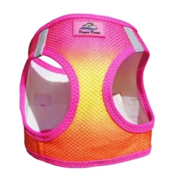 Doggie Design American River Choke Free Dog Harness Ombre Collection-Raspberry Pink And Orange -PawHut Store GUEST 23fd240a 8437 4fe8 8e45 e74d0a0cb921