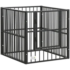 PawHut 33" - 60" X 31.5" Indoor & Outdoor Dog Playpen For Small & Medium Dogs, Dog Kennel Outdoor Playpen Dog Exercise Pen, Dog Run Enclosure -PawHut Store GUEST 24347b83 52c2 4c9d a95c 300d0224ccdf