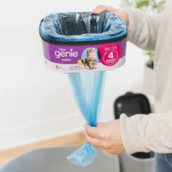 Litter Genie Ultimate Cat Litter Odor Control Jumbo Refill Waste Disposal Bag