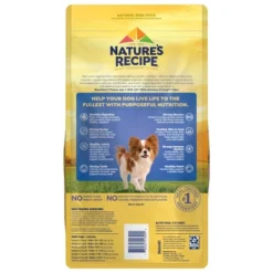 Nature's Recipe Grain Free Chicken, Sweet Potato & Pumpkin Recipe Small Breed Adult Dry Dog Food