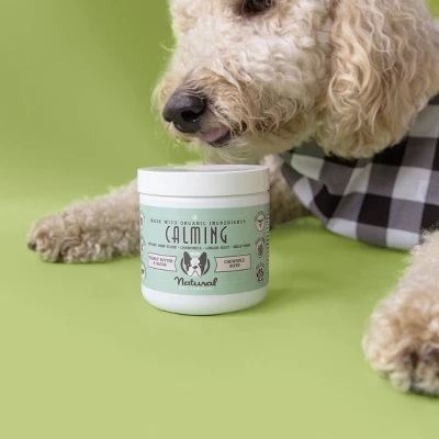 Natural Dog Company Calming Vitamin Chews - Bacon & Peanut Butter - 90ct 5 Natural Dog Company Calming Vitamin Chews - Bacon & Peanut Butter - 90ct - Image 5