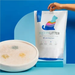 PrettyLitter Lotus Flower Cat Litter - 8lbs -PawHut Store GUEST 26b4b90f ffb9 4020 8b5f 79c3c4dbdf21