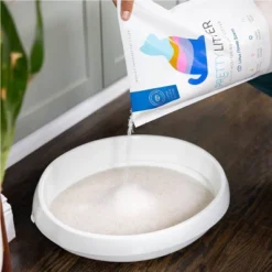 PrettyLitter Lotus Flower Cat Litter - 8lbs -PawHut Store GUEST 2883105e fb2a 47dc b84a 036660678c52